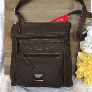 Rosette Crossbody Purse